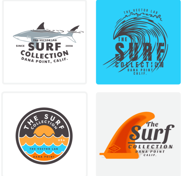 5 Logos Bundle + Animated Graphics